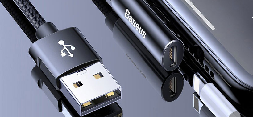 مبدل لایتنینگ به صدا و پورت شارژ بیسوس