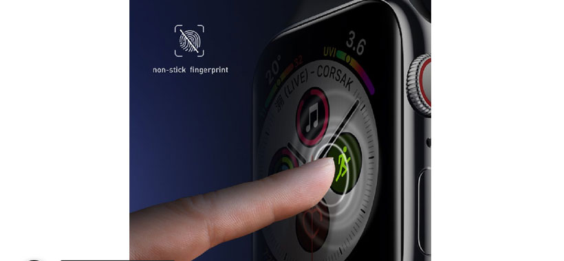 محافظ صفحه بیسوس اپل واچ 38mm، مدل SGAPWA4-ٍ01