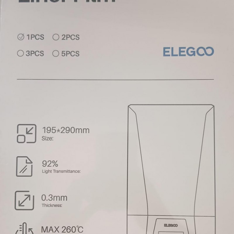 فیلم ACF پرینتر سه بعدی Saturn 3 Ultra j تک عددی