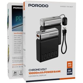 پاور بانک پرودو مدل PB088_Volt ظرفیت 10000 میلی آمپر ساعت
