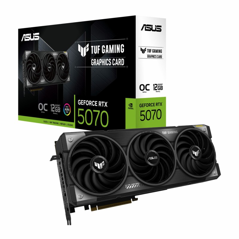 کارت گرافیک ایسوس Dual RTX 5070 OC حافظه 12 گیگابایت
