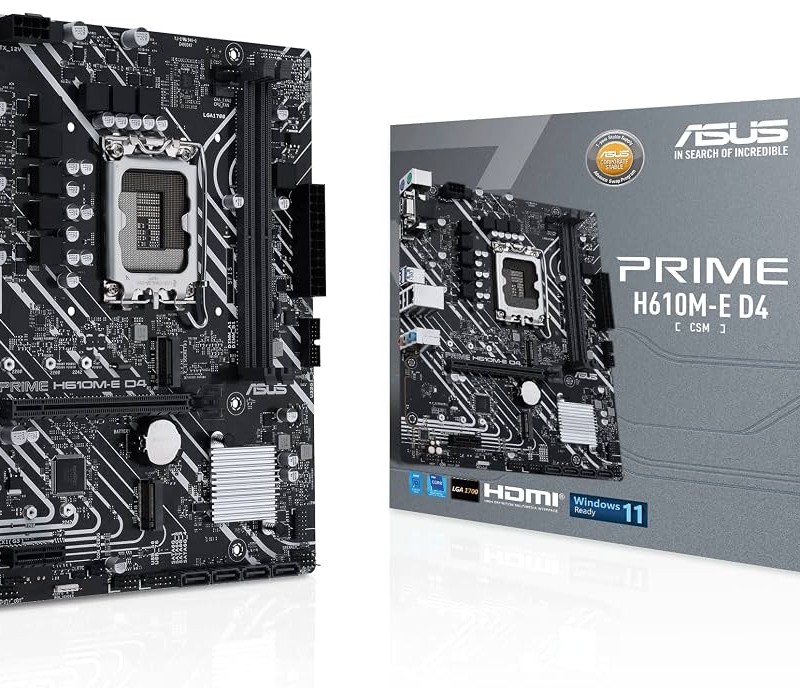 مادربرد ایسوس مدل PRIME H610M-E D4 CSM DDR4