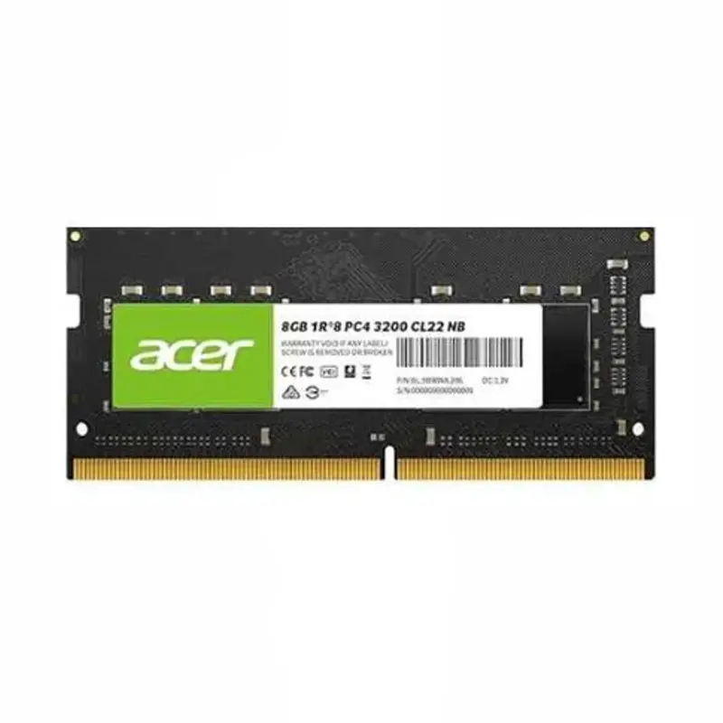 رم لپ‌تاپ DDR4-3200 ایسر مدل SO-DIMM CL22 SD100 تک کاناله ظرفیت 8 گیگابایت