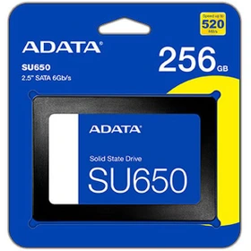 حافظه اس اس دی اینترنال ای دیتا مدل SU650 ظرفیت 256 گیگابایت