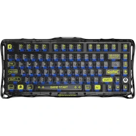خرید کیبورد بی‌سیم GravaStar Mercury K1 Lite - سیاه شفاف