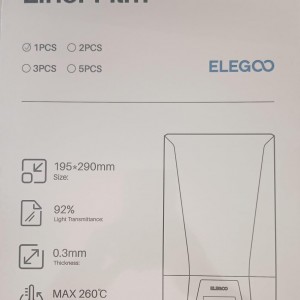 فیلم ACF پرینتر سه بعدی Saturn 3 Ultra j تک عددی