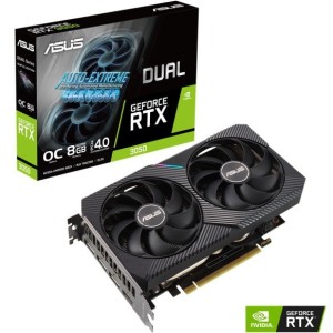 کارت گرافیک ایسوس Dual RTX 3050 OC حافظه 8 گیگابایت