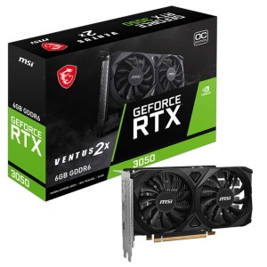 کارت گرافیک ام اس آی مدل RTX 3050 OC Ventus 2X حافظه 6 گیگابایت
