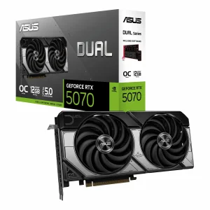 کارت گرافیک ایسوس Dual RTX 5070 OC حافظه 12 گیگابایت