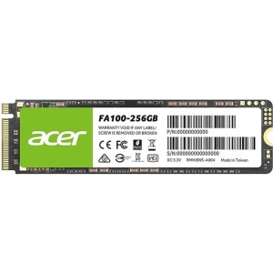 حافظه اس اس دی اینترنال ایسر مدل FA100 M.2 2280 NVMe ظرفیت 256 گیگابایت
