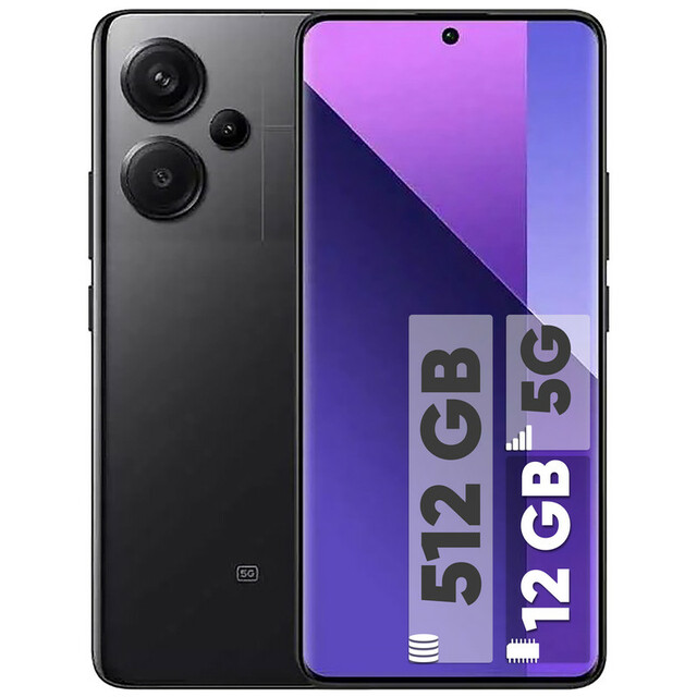 گوشی موبایل شیائومی مدل Redmi Note 13 Pro Plus 5G دو سیم کارت ظرفیت 512 گیگابایت و رم 12 گیگابایت - پک اندونزی و رام گلوبال