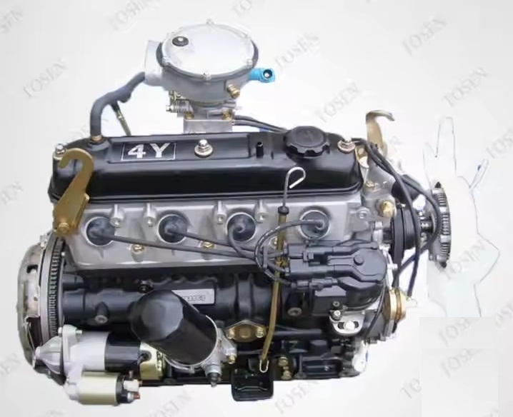 مجموعه لوازم  نیم موتورتویوتا 4Y-میلنگ /شاتون/یاتاقان/پیستان/رینگ (استوک)