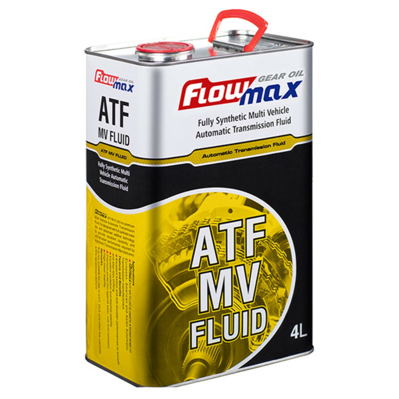 روغن گیربکس خودرو فلومکس مدل ATF MV FLUID فول سینتتیک حجم 4 لیتر