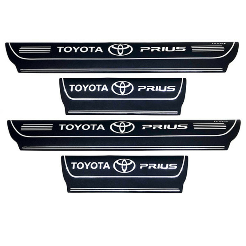 برچسب پارکابی خودرو کد SK019 مناسب برای تویوتا پریوس مجموعه 4 عددی