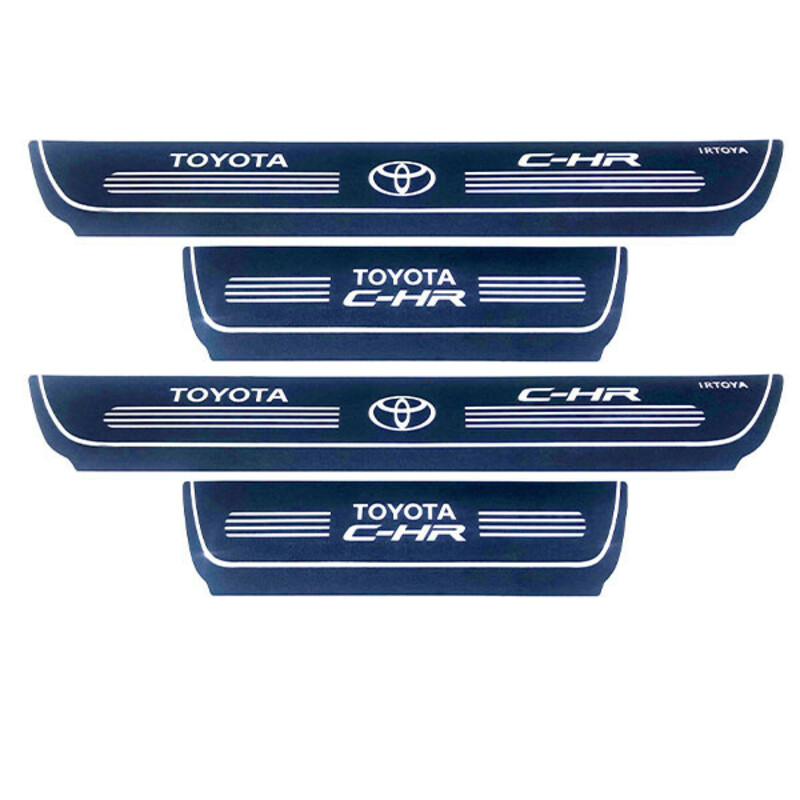 برچسب پارکابی خودرو کد SK026 مناسب برای تویوتا سی اچ آر مجموعه 4 عددی