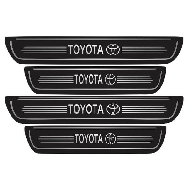 پارکابی خودرو آداک طرح چرم کدPtoyota مناسب برای تویوتا مجموعه 4 عددی