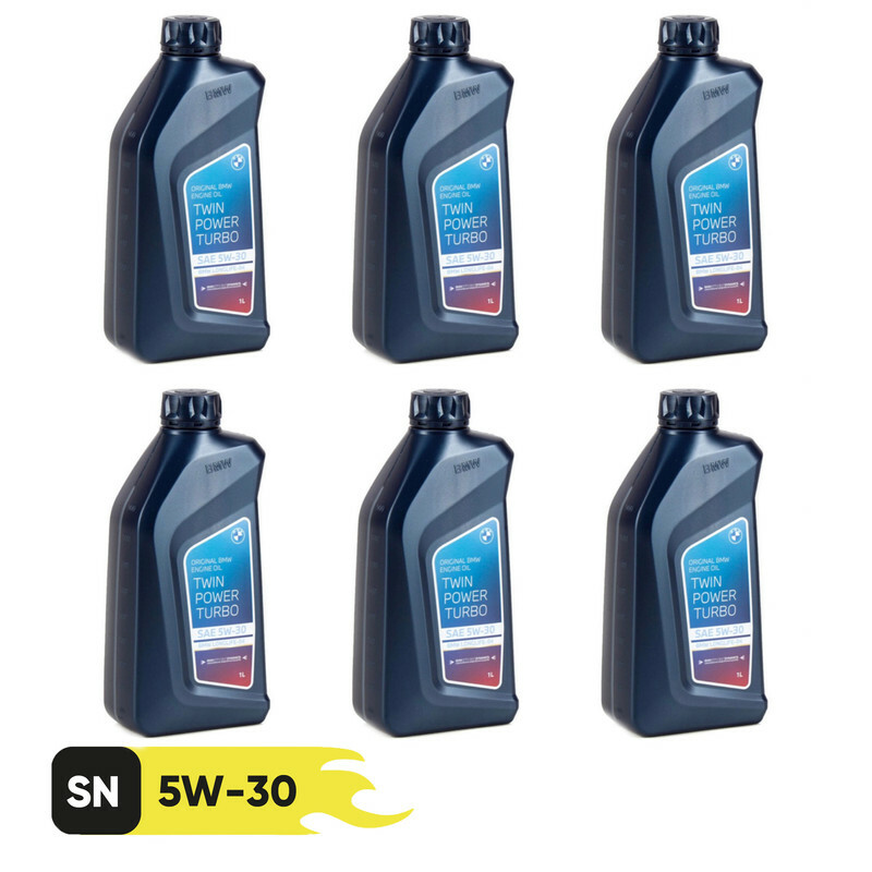 روغن موتور بی ام دبلیو مدل LL-04 حجم 1 لیتر بسته 6 عددی