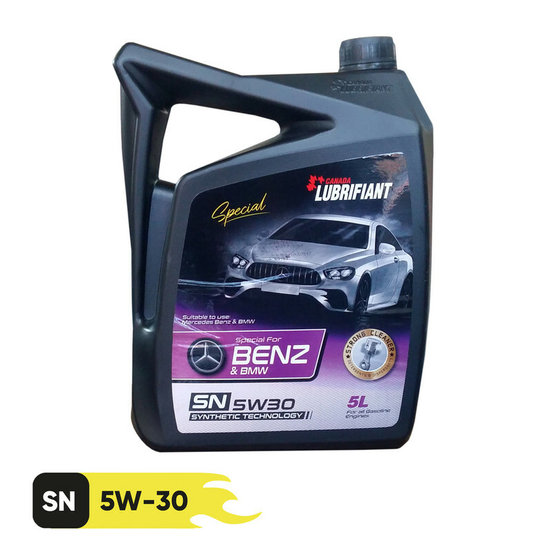 روغن موتور لوبریفنت کانادا مدل SPECIAL BENZ &amp; BMW 5W30 SN حجم 5لیتر