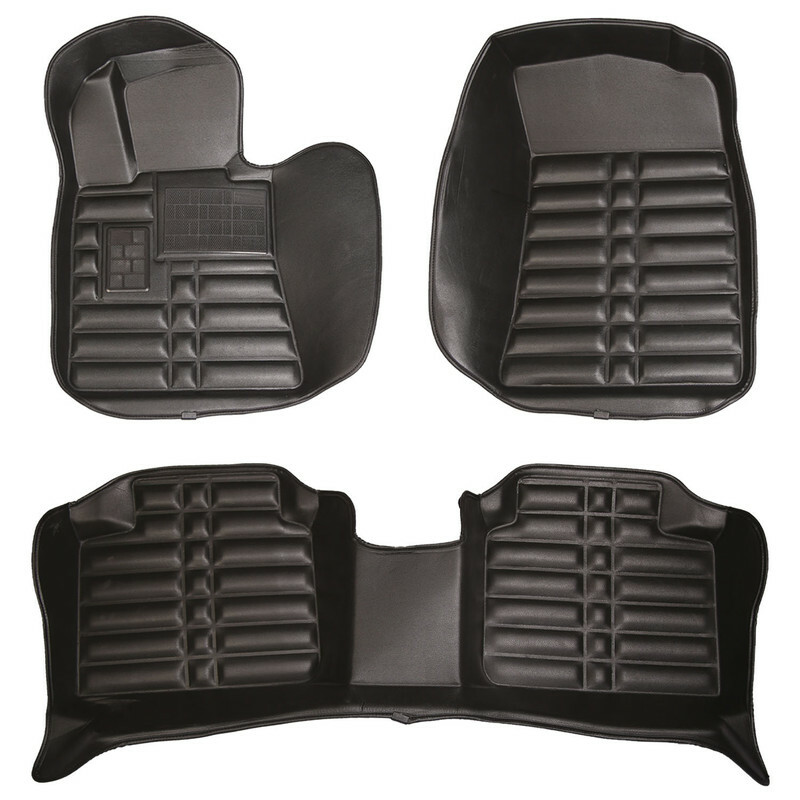 کفپوش پنج بعدی خودرو مدل چرمی مناسب برای BMW 730