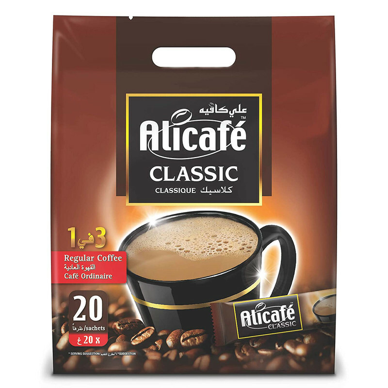 ساشه کافی میکس کلاسیک علی کافه بسته 20 عددی