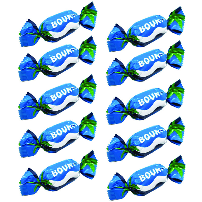 شکلات نارگیلی بونتی - 11 گرم بسته 10 عددی