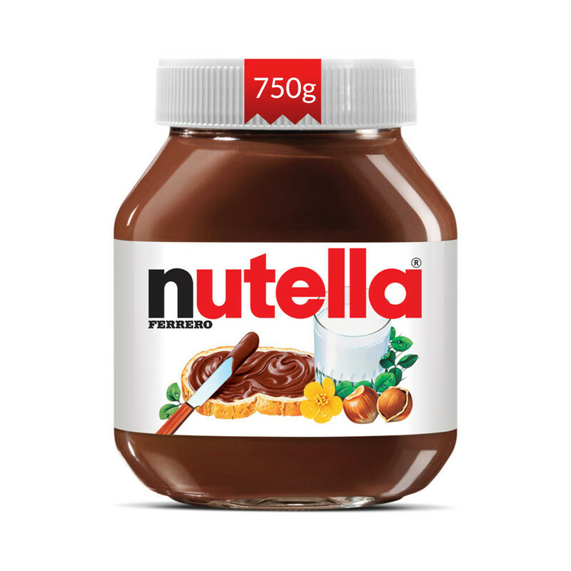 کرم کاکائویی فندقی نوتلا مقدار 750 گرم