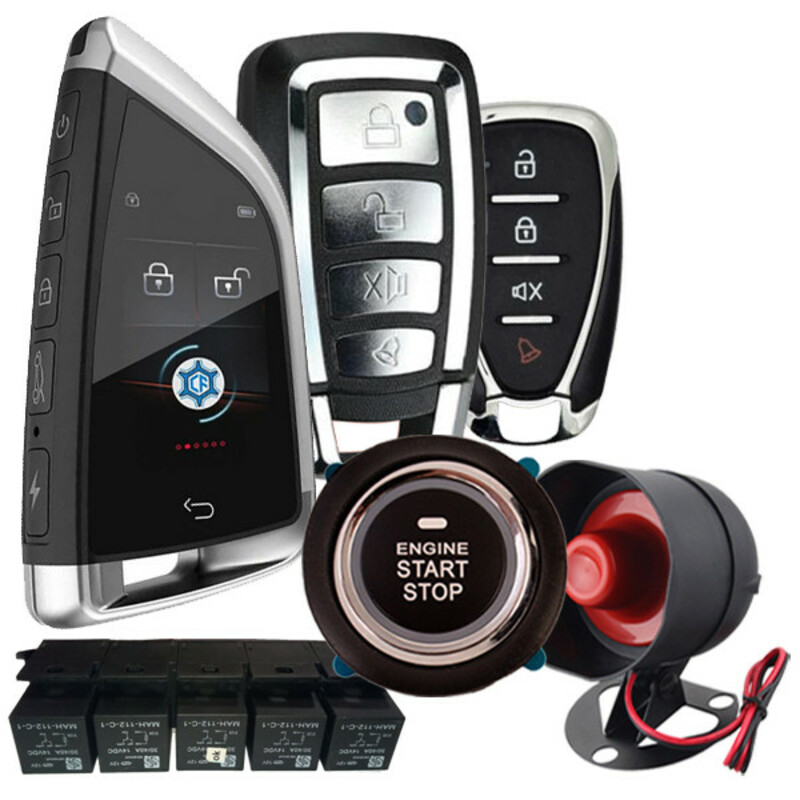 کیلس استارتر و دزدگیر خودرو پلیسینگ مدل pk  8000