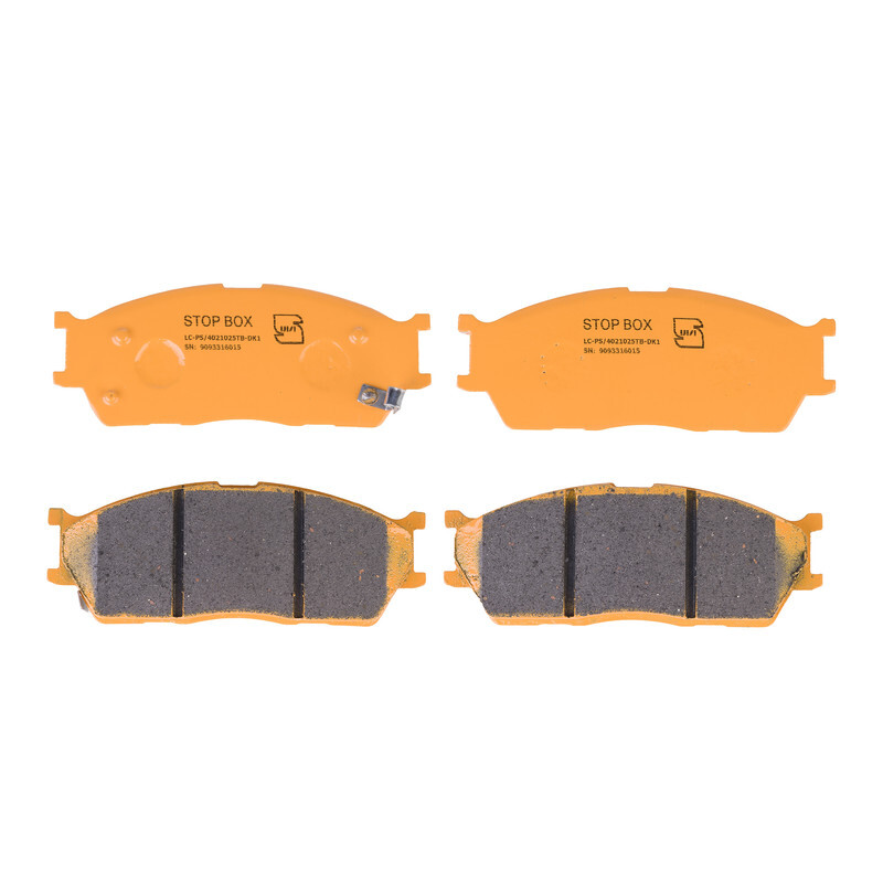 لنت ترمز جلو استاپ باکس مدل LC-PS/TB مناسب برای تیبا و ساینا