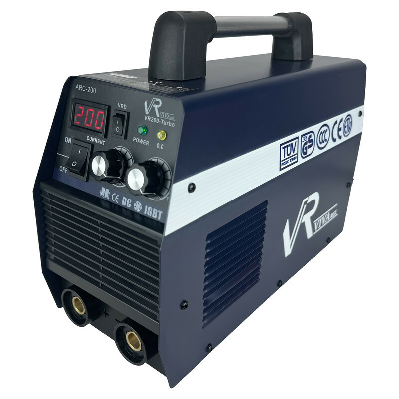 دستگاه جوش 200 آمپر ویوارکس مدل VR200 TURBO