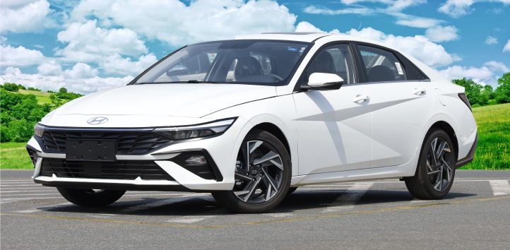 خودروی هیوندای النترا 2024 وایت whait