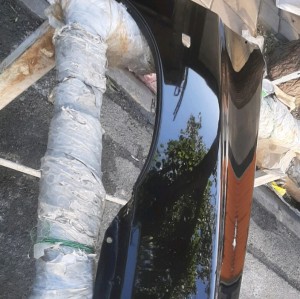 گلگیر پراید 131 رنگ شده کوره ای