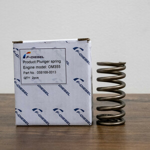 فنر پلانجر اف دیزل مدل OM355 مناسب برای کامیون بنز 10 تن مایلری بسته 2 عددی