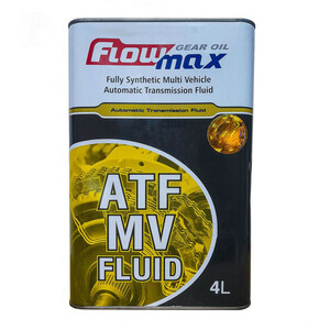 روغن گیربکس خودرو فلومکس مدل ATF MV FLUID فول سینتتیک حجم 4 لیتر