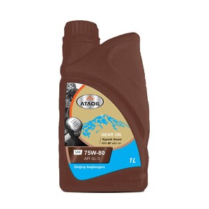 روغن گیربکس دستی آتا اویل 75w80 GL-5حجم 1 لیتر