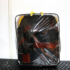 روکش صندلی خودرو سوشیانت مدل TURIN مناسب برای پژو 206 همراه با پشت گردنی و دورفرمان و باکس