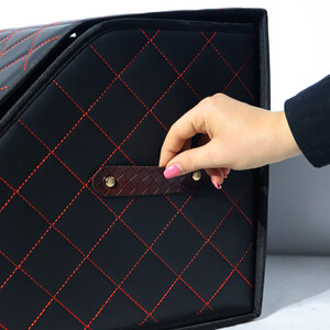 روکش صندلی خودرو سوشیانت مدل TURIN مناسب برای پژو 206 همراه با پشت گردنی و دورفرمان و باکس