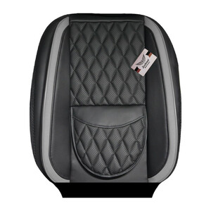 روکش صندلی خودرو سوشیانت مدل TURIN مناسب برای پژو 206 همراه با پشت گردنی و دورفرمان و باکس