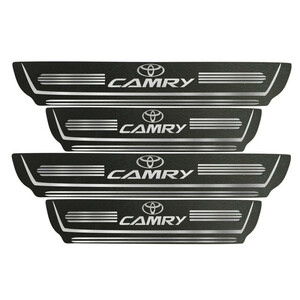 برچسب پارکابی خودرو مهدیار طرح چرم کد SP152 مناسب برای تویوتا کمری بسته 4 عددی