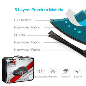 چادر خودرو رویال اسپرت مدل گرند مناسب برای تویوتا کمری