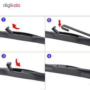 تیغه برف پاک کن روتا مدل HY14569 مناسب برای تویوتا کمری بسته دو عددی