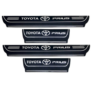 برچسب پارکابی خودرو کد SK019 مناسب برای تویوتا پریوس مجموعه 4 عددی