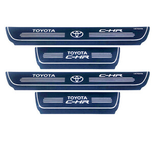 برچسب پارکابی خودرو کد SK026 مناسب برای تویوتا سی اچ آر مجموعه 4 عددی