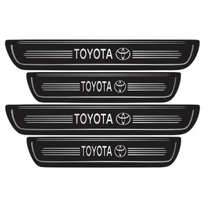 پارکابی خودرو آداک طرح چرم کدPtoyota مناسب برای تویوتا مجموعه 4 عددی