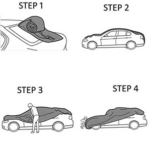 چادر خودرو رویال اسپرت مدل ULTRA PRO مناسب برای BMW X3