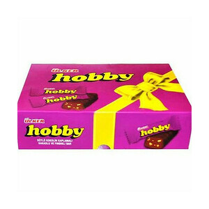 شکلات هوبی با مغز فندق اولکر - 600 گرم بسته 100 عددی