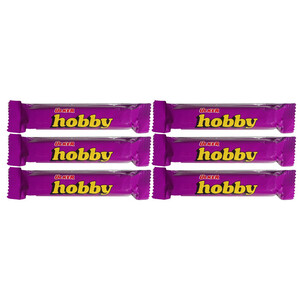 شکللات مغزدار فندقی هوبی - 30 گرم بسته 6 عددی