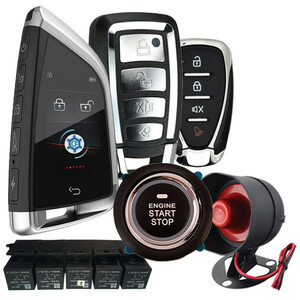 کیلس استارتر و دزدگیر خودرو پلیسینگ مدل pk  8000