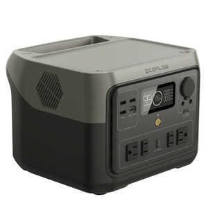 ژنراتور برقی خورشیدی اکوفلو مدل RIVER 2 Portable Power Station ظرفیت 256 وات ساعت