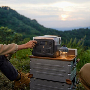 ژنراتور برقی خورشیدی اکوفلو مدل RIVER 2 Portable Power Station ظرفیت 256 وات ساعت