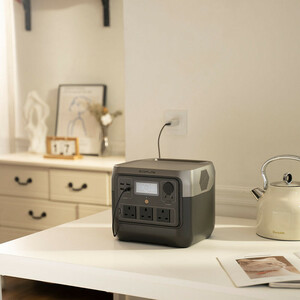 ژنراتور برقی خورشیدی اکوفلو مدل RIVER 2 Portable Power Station ظرفیت 256 وات ساعت